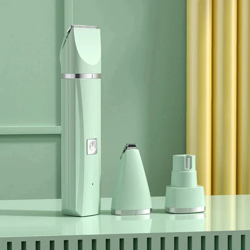 4 - in - 1 Electric Pet Grooming Kit | Clippers & Nail Grinder - ilvpets