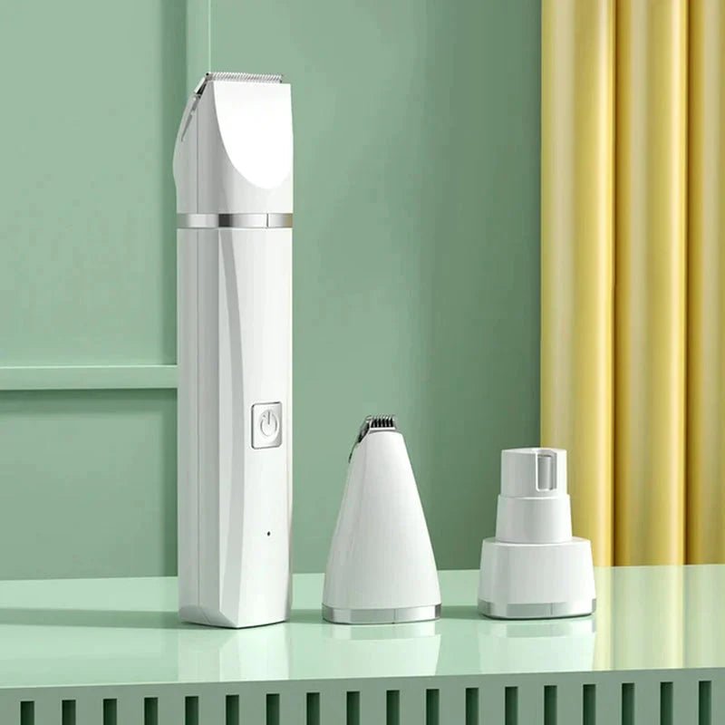 4 - in - 1 Electric Pet Grooming Kit | Clippers & Nail Grinder - ilvpets