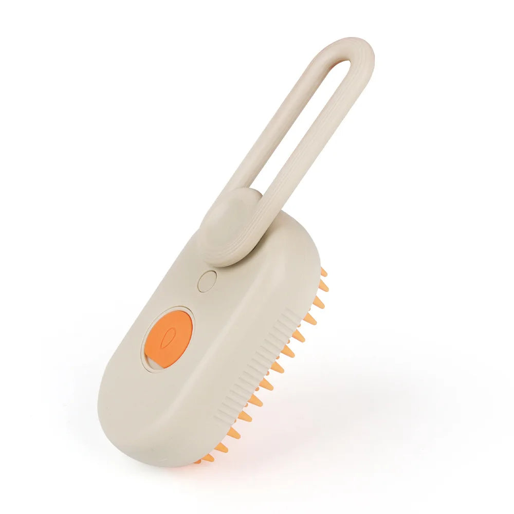 3-in-1 Pet Grooming Steam Brush | Mist Spray & Massage