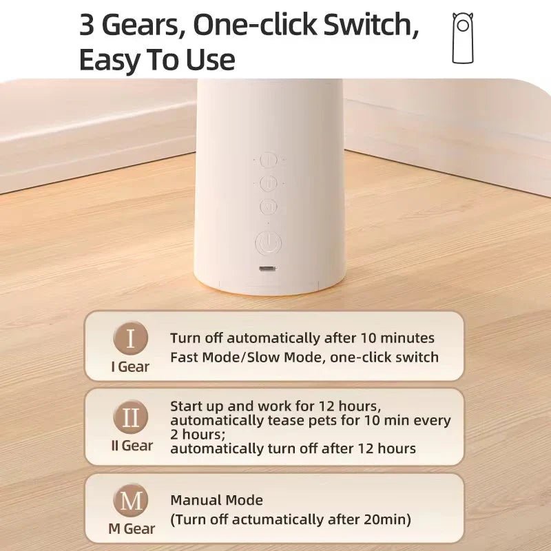 Automatic Cat Toy | Smart Interactive LED Laser - ilvpets
