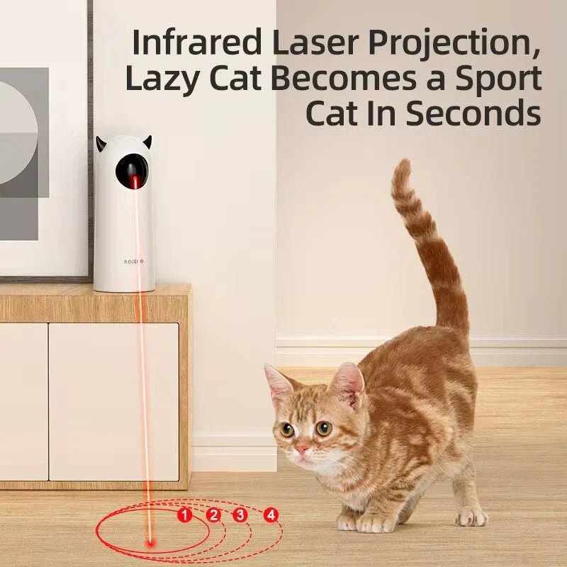 Automatic Cat Toy | Smart Interactive LED Laser - ilvpets