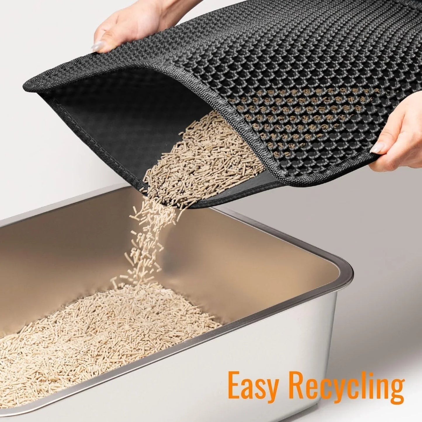 Cat Litter Mat | Traps Litter & Keeps Floors Clean - ilvpets