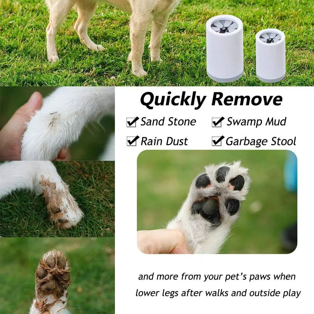 Dog Paw Cleaner | Portable Pet Foot Washing Cup - ilvpets