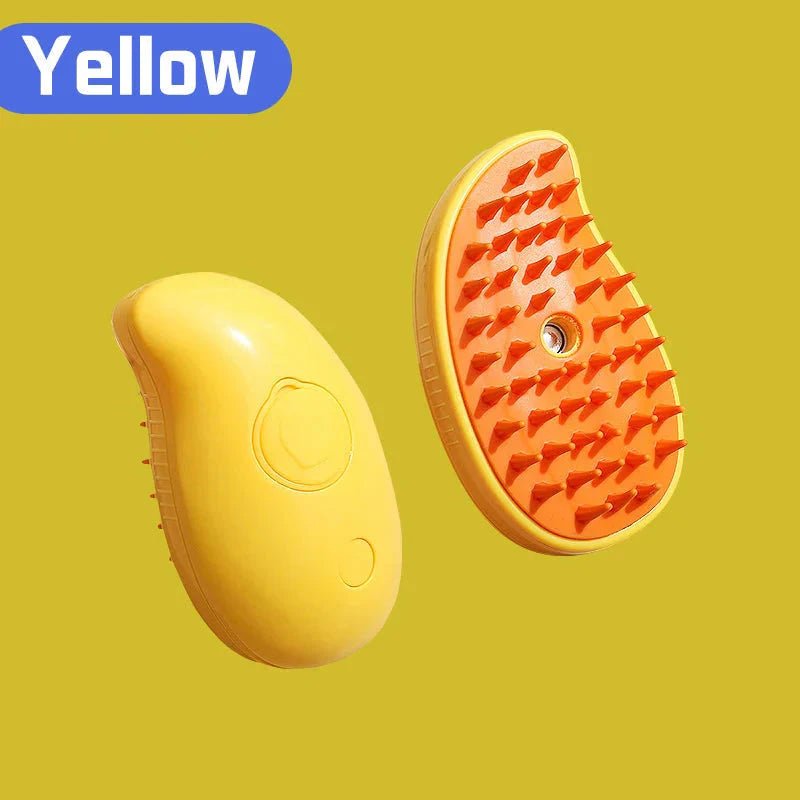 Electric Cat Steam Brush | 3 - in - 1 Grooming Comb - ilvpets