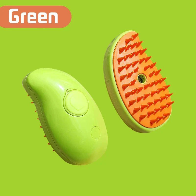 Electric Cat Steam Brush | 3 - in - 1 Grooming Comb - ilvpets