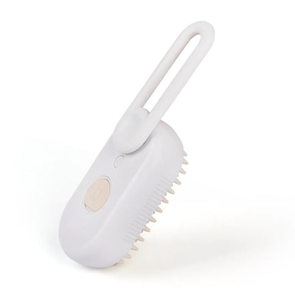 3-in-1 Pet Grooming Steam Brush | Mist Spray & Massage