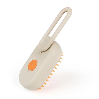 3-in-1 Pet Grooming Steam Brush | Mist Spray & Massage