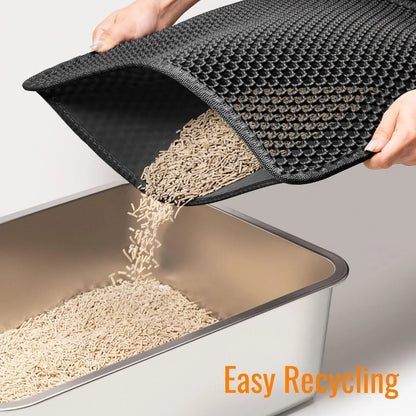 Cat Litter Mat | Traps Litter & Keeps Floors Clean - ilvpets