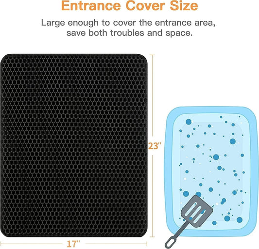Cat Litter Mat | Traps Litter & Keeps Floors Clean - ilvpets